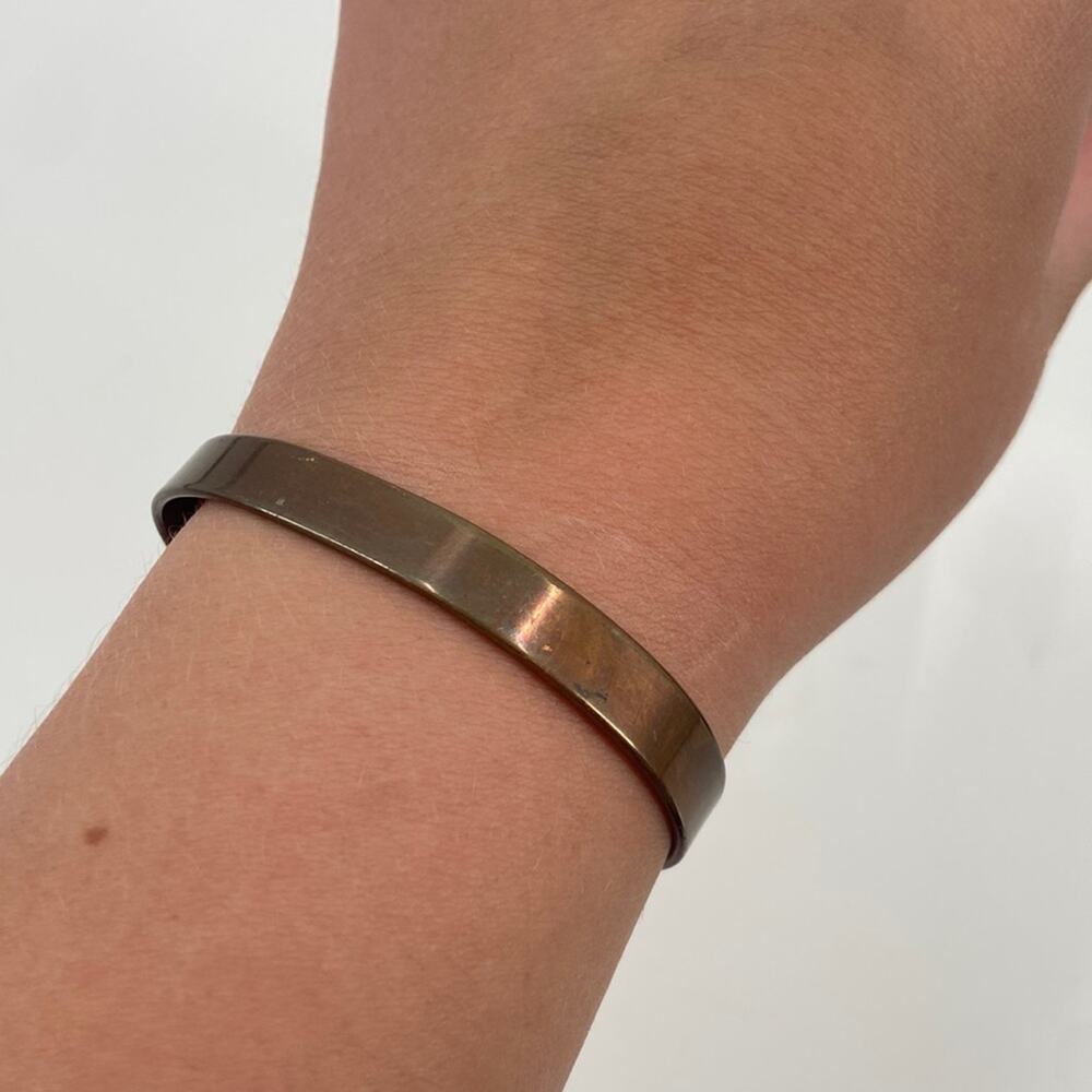 Baker copper cuff bracelet